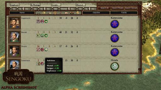 Sengoku - Дневники разработчиков
